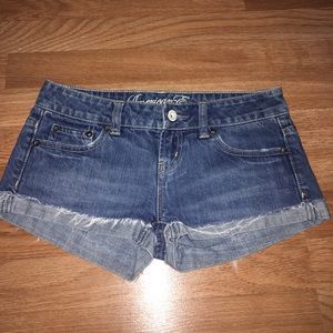 American Eagle jean shorts